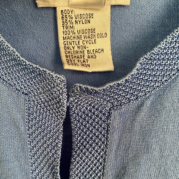 🌺Talbots🌺women with trim sweater size S - Picture 3 of 6